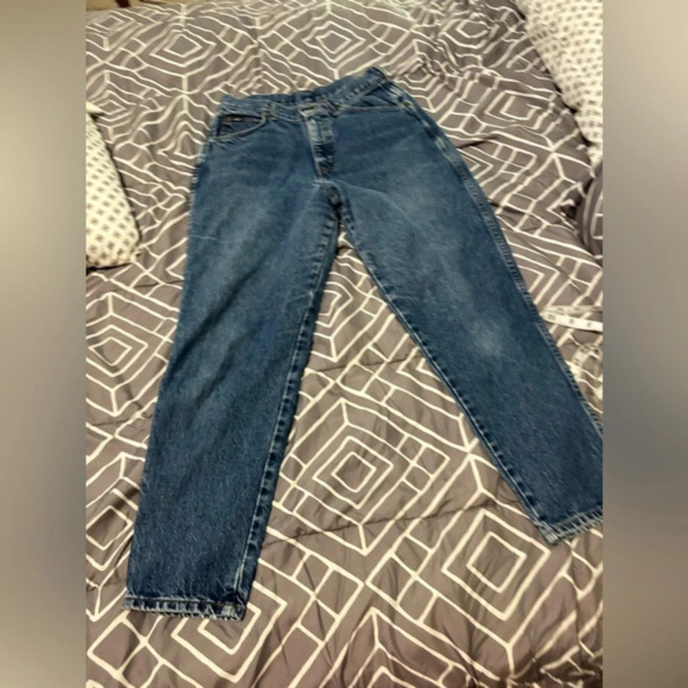 Vintage Chic Jeans Tapered Women's 14 petite Mom Denim